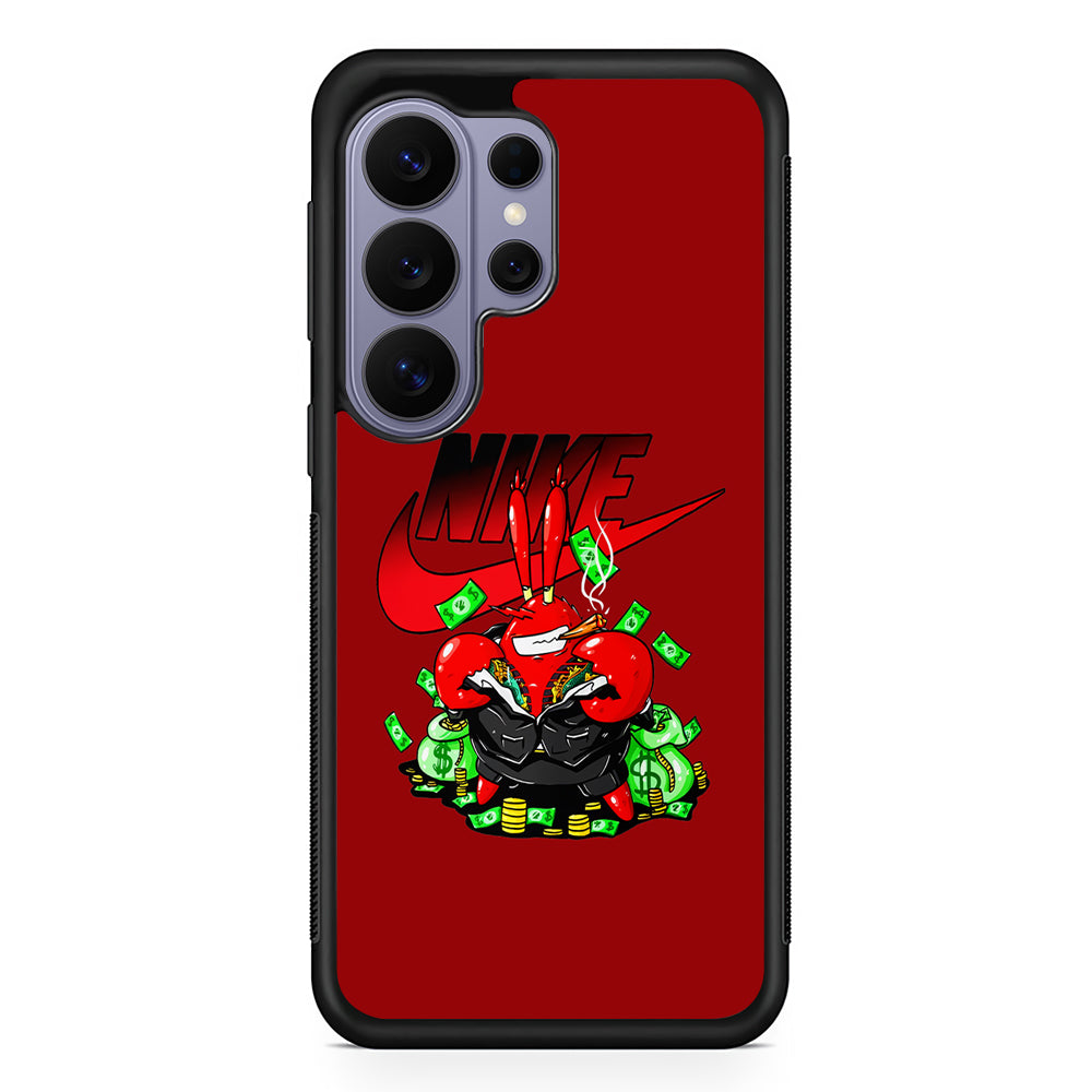 Nike Mr. Krabs Gangster Samsung Galaxy S26 Ultra Case | Slim Durable Protective Cover