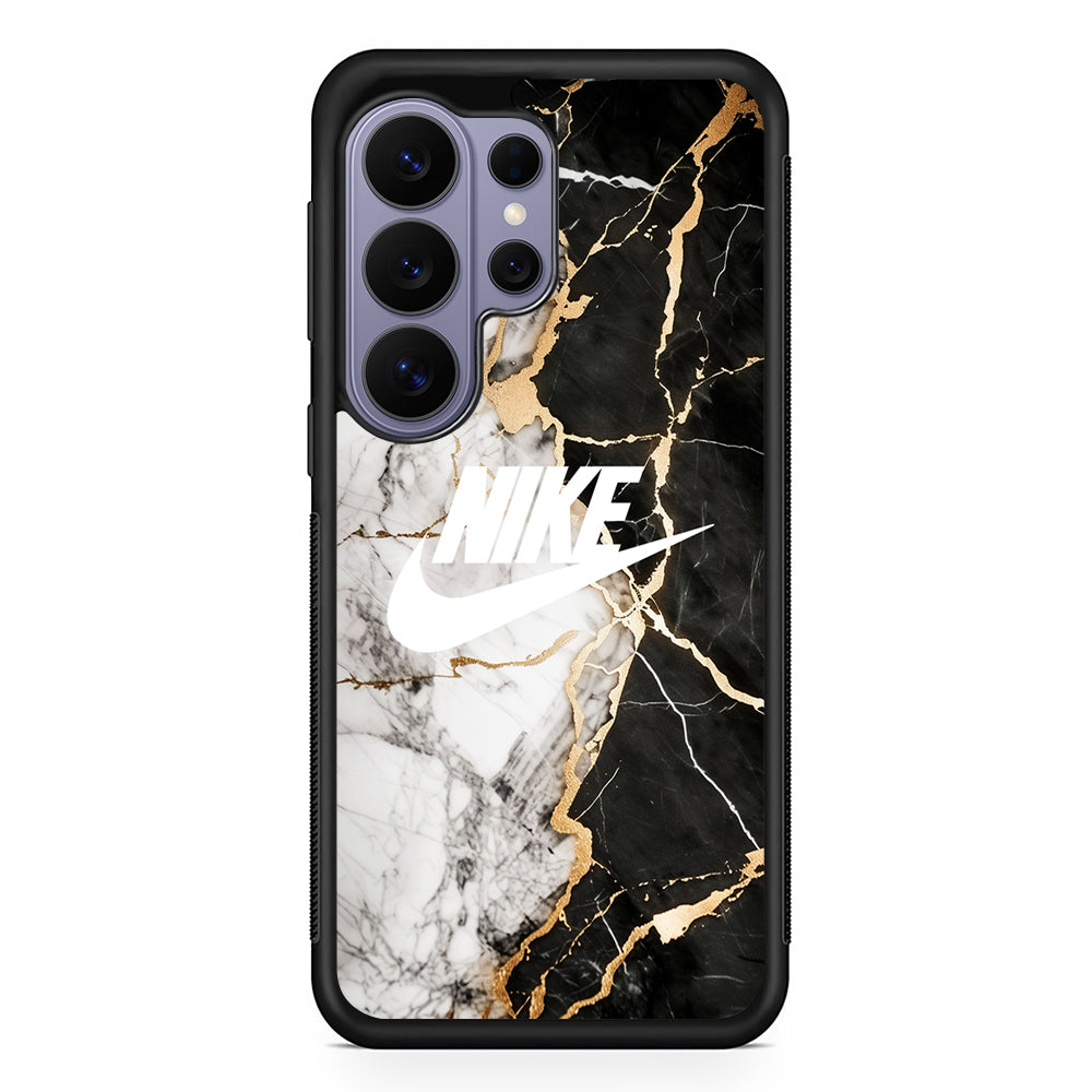 Nike Logo Mix Marble Samsung Galaxy S26 Ultra Case | Slim Durable Protective Cover