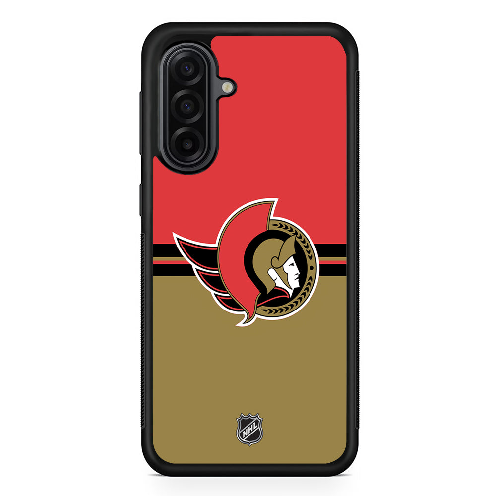 NHL Ottawa Senators Team Samsung Galaxy A17 Case | Durable Rubber Samsung Galaxy A17 Phone Case