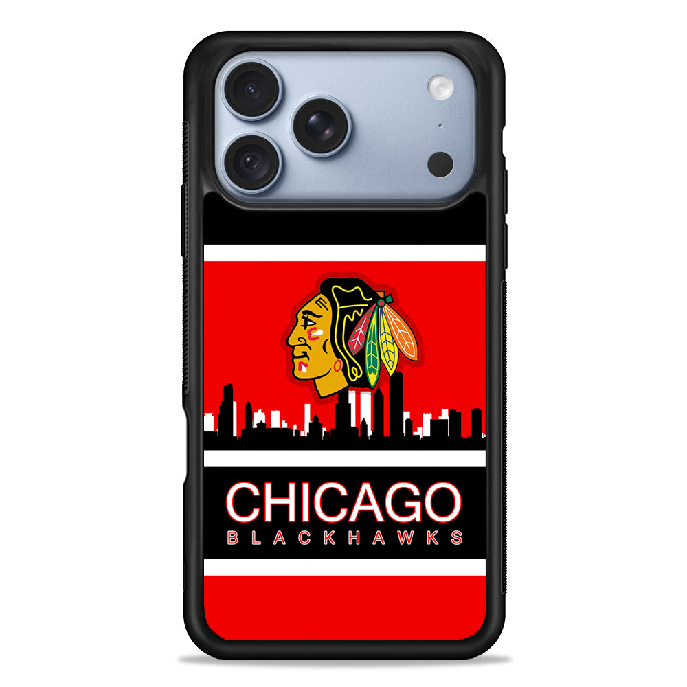 NHL Chicago Blackhawks Team iPhone 18 Pro Case - iPhone 18 Pro Silicone Case