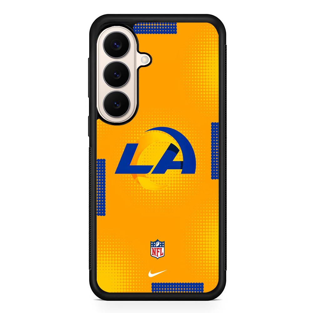 NFL Los Angeles Rams Nike Samsung Galaxy S26 Case – Slim Protective Phone Cover