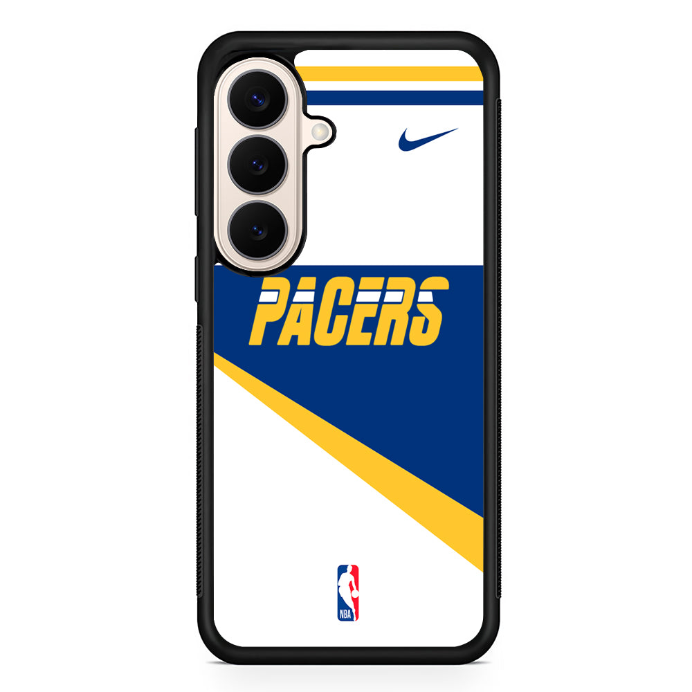 NBA Indiana Pacers White Nike Samsung Galaxy S26 Case – Slim Protective Phone Cover