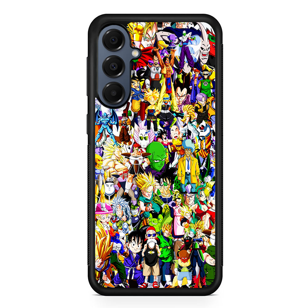 Dragon Ball Z All Characters Samsung Galaxy A16 Case | Slim Protective Cover for Samsung Galaxy A16