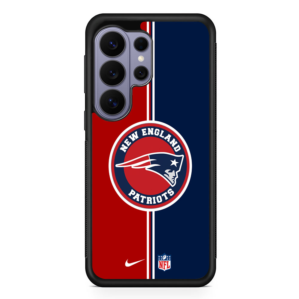 NFL New England Patriots Nike Logo Samsung Galaxy S26 Ultra Case | Slim Durable Protective Cover