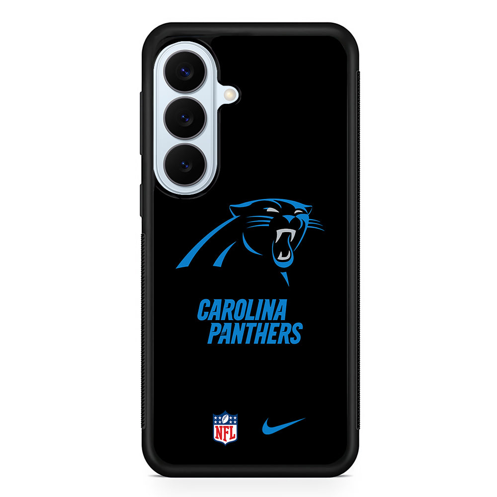 NFL Carolina Panthers Nike Samsung Galaxy S26 Plus Case | Lightweight Protective Phone Cover