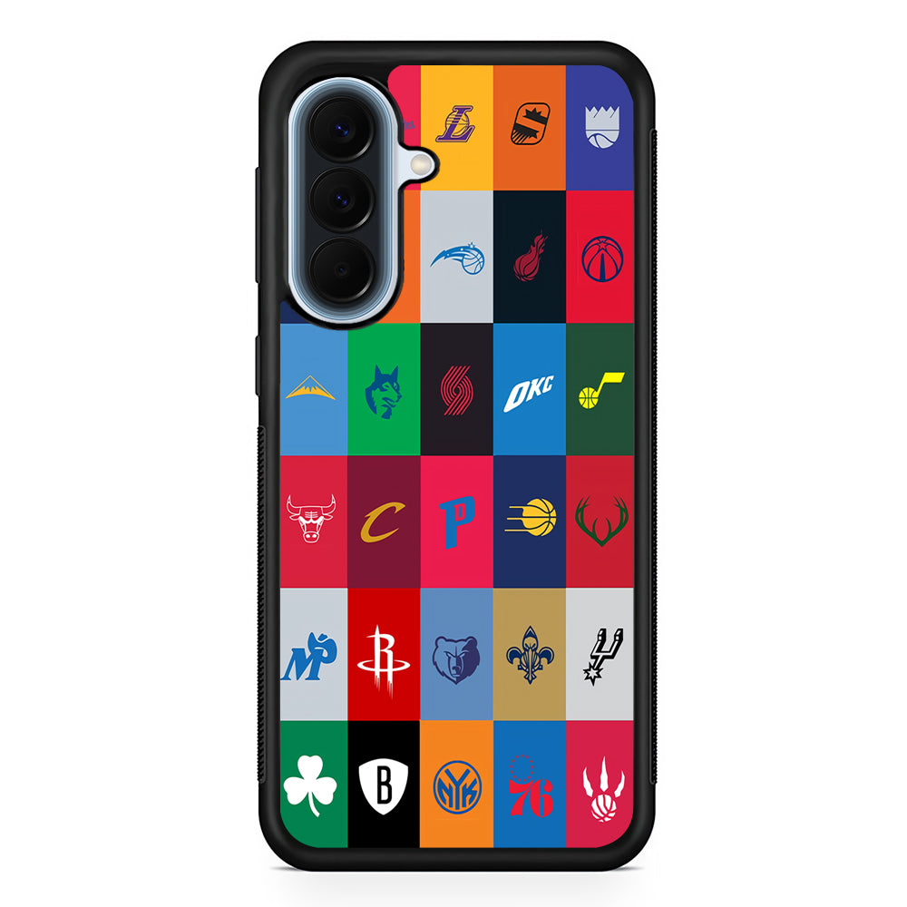 NBA Team Logos Samsung Galaxy A57 Case | Slim Samsung Galaxy A57 Protective Case