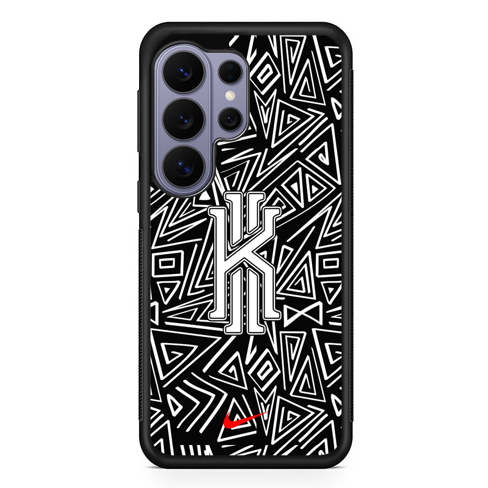 Kyrie Irving Abstract Shapes Samsung Galaxy S26 Ultra Case | Protective Rubber Cover