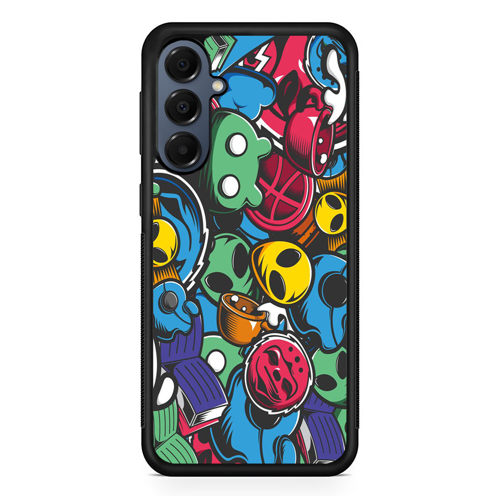 Doodle 001 Samsung Galaxy A16 Case | Slim Protective Cover for Samsung Galaxy A16