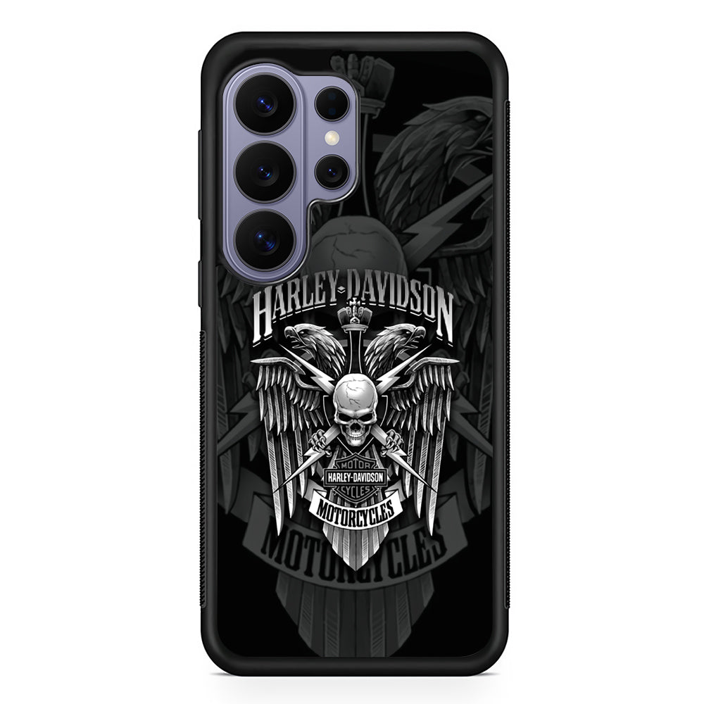 Harley Davidson Silver Eagle Samsung Galaxy S26 Ultra Case | Slim Durable Protective Cover