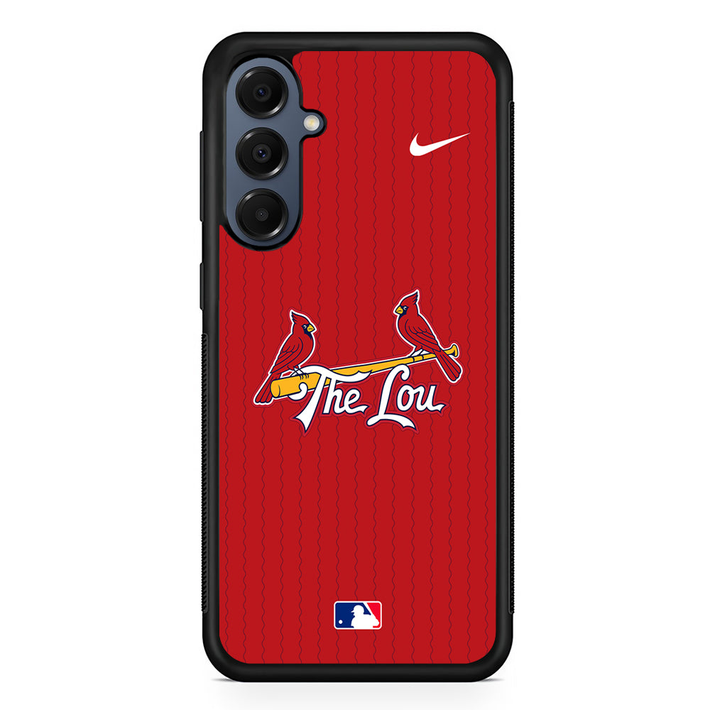 MLB St Louis Cardinals Red Nike Samsung Galaxy A16 Case | Slim Protective Cover for Samsung Galaxy A16
