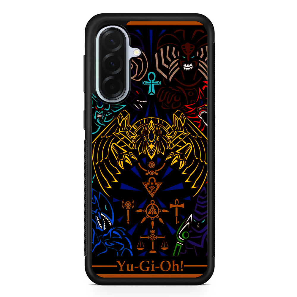 Yu-Gi-Oh Egyptian Gods Card Samsung Galaxy A36 Case | Durable Samsung Galaxy A36 Protective Case