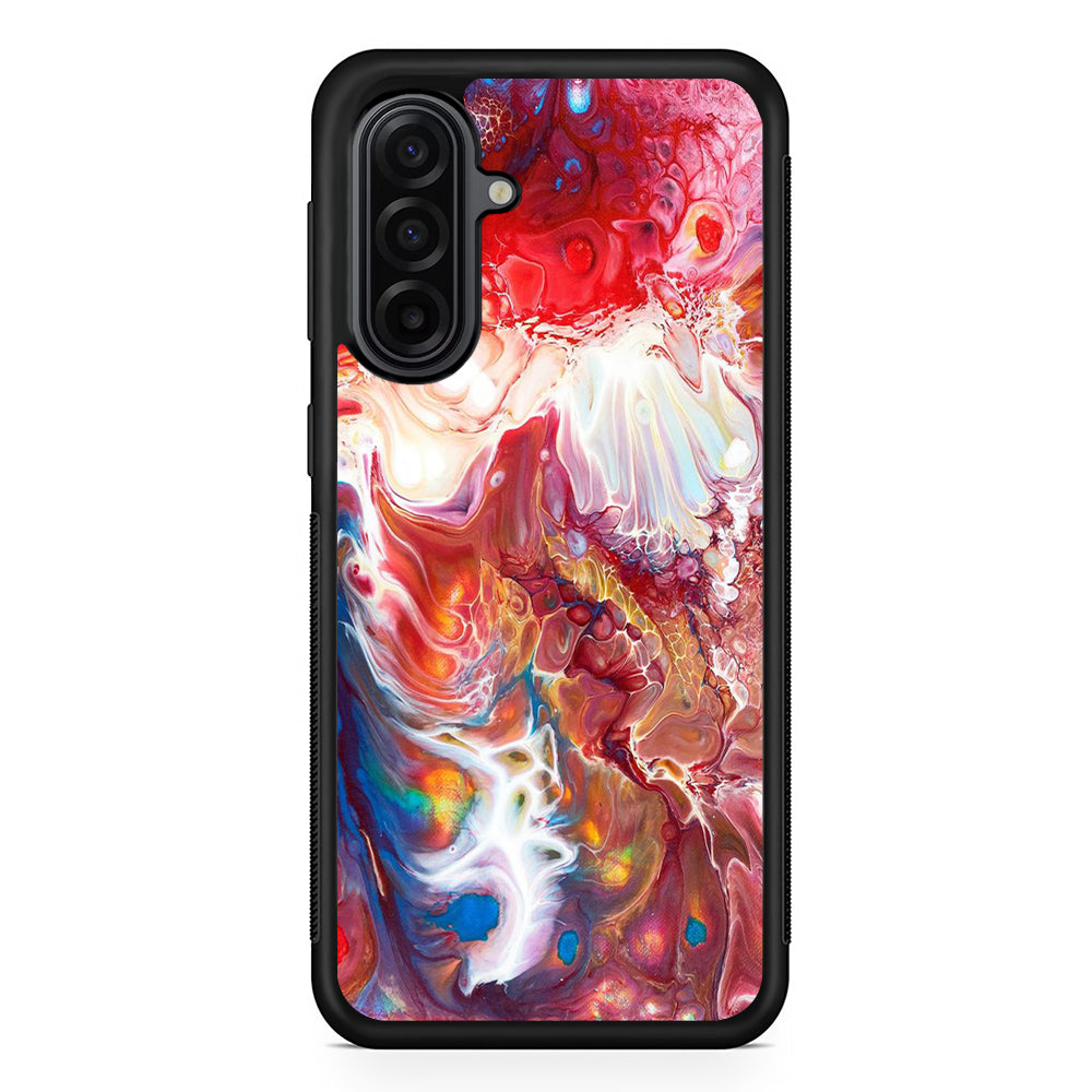 Marble Pattern 025 Samsung Galaxy A17 Case | Durable Rubber Samsung Galaxy A17 Phone Case