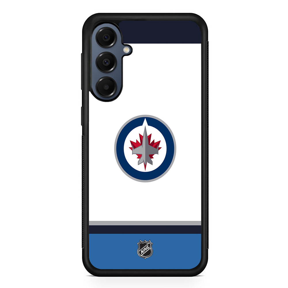 NHL Winnipeg Jets White Samsung Galaxy A16 Case | Slim Protective Cover for Samsung Galaxy A16