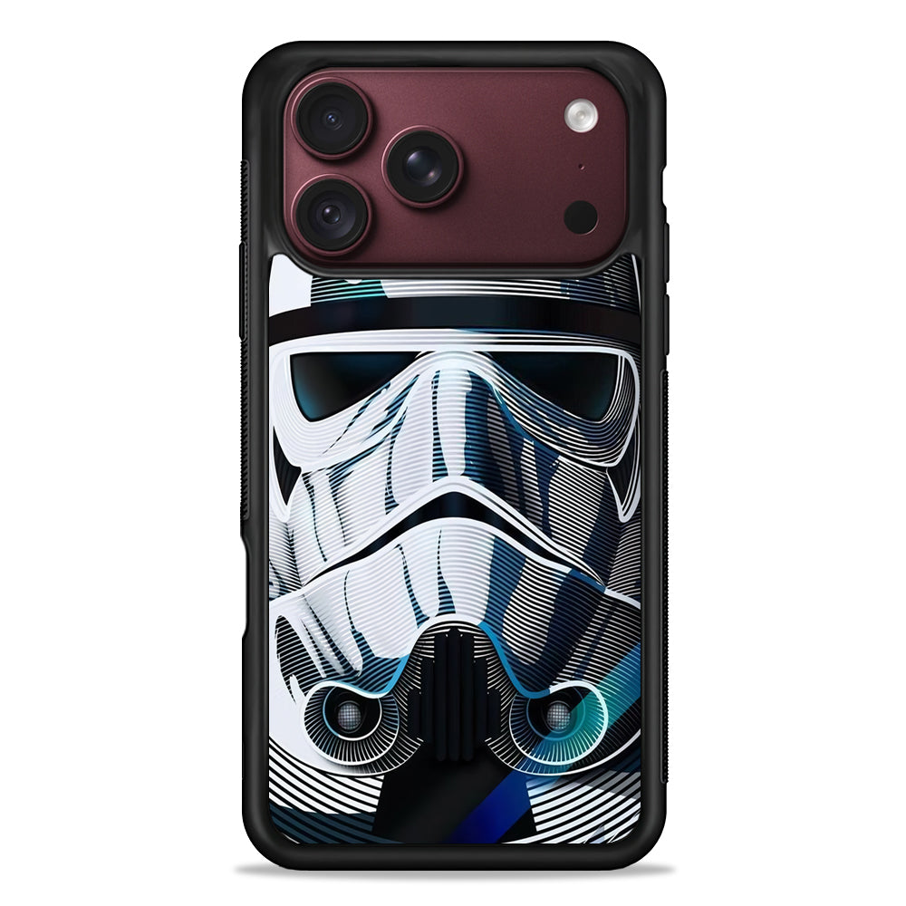 Stormtrooper Face Star Wars iPhone 18 Pro Max Case – Slim Silicone Protective Cover