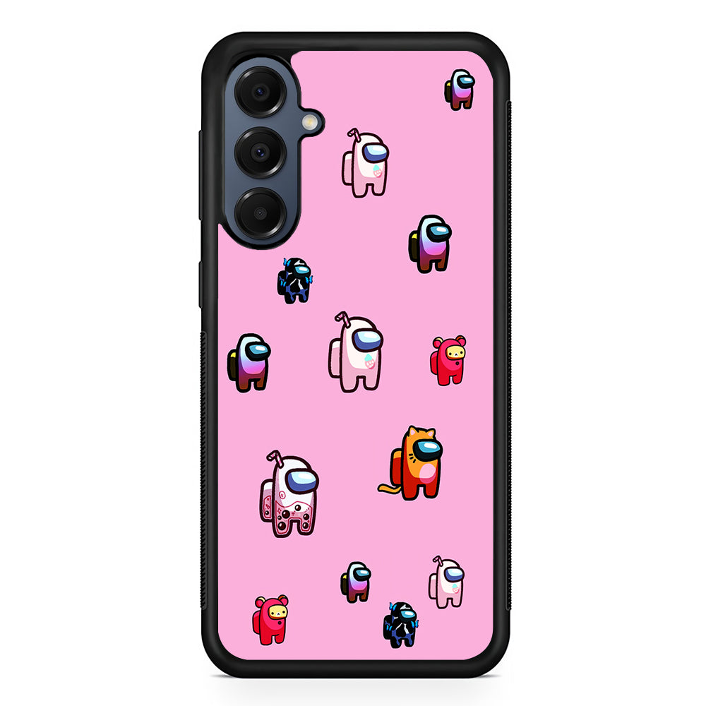 Among Us Cute Pink Samsung Galaxy A16 Case | Slim Protective Cover for Samsung Galaxy A16