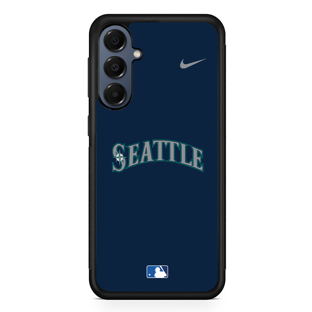 MLB Seattle Mariners Blue Nike Samsung Galaxy A16 Case | Slim Protective Cover for Samsung Galaxy A16