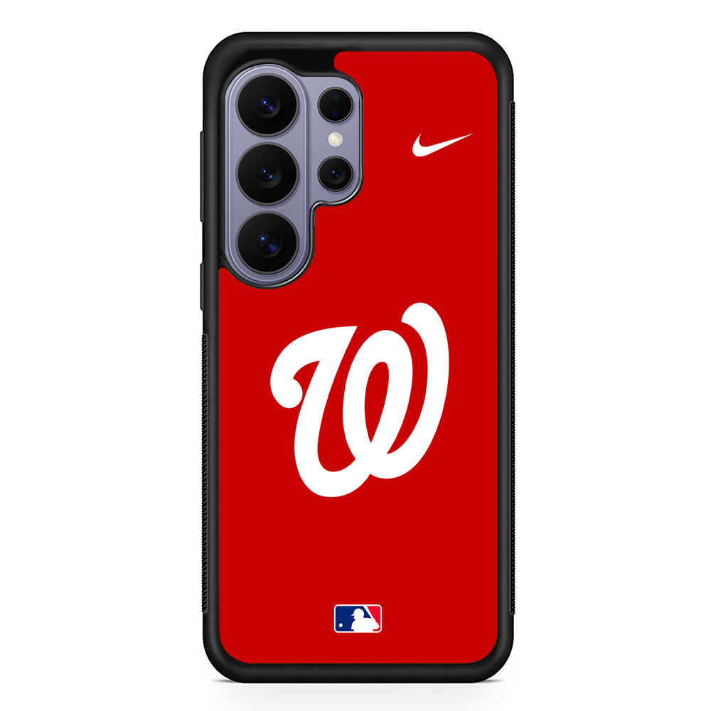 MLB Washington Nationals Red Nike Samsung Galaxy S26 Ultra Case | Slim Durable Protective Cover