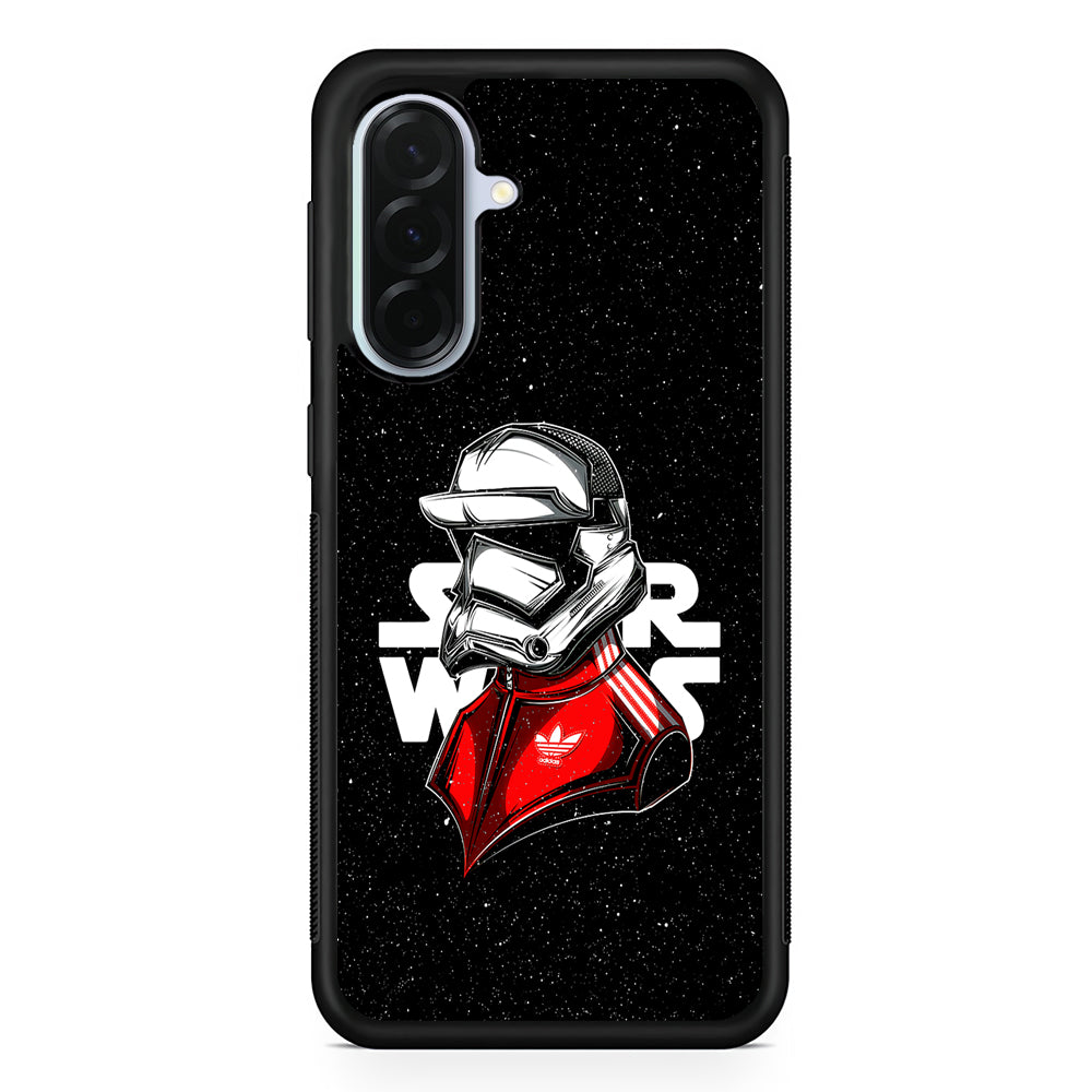 Adidas Stormtrooper Star Wars Samsung Galaxy A36 Case | Durable Samsung Galaxy A36 Protective Case