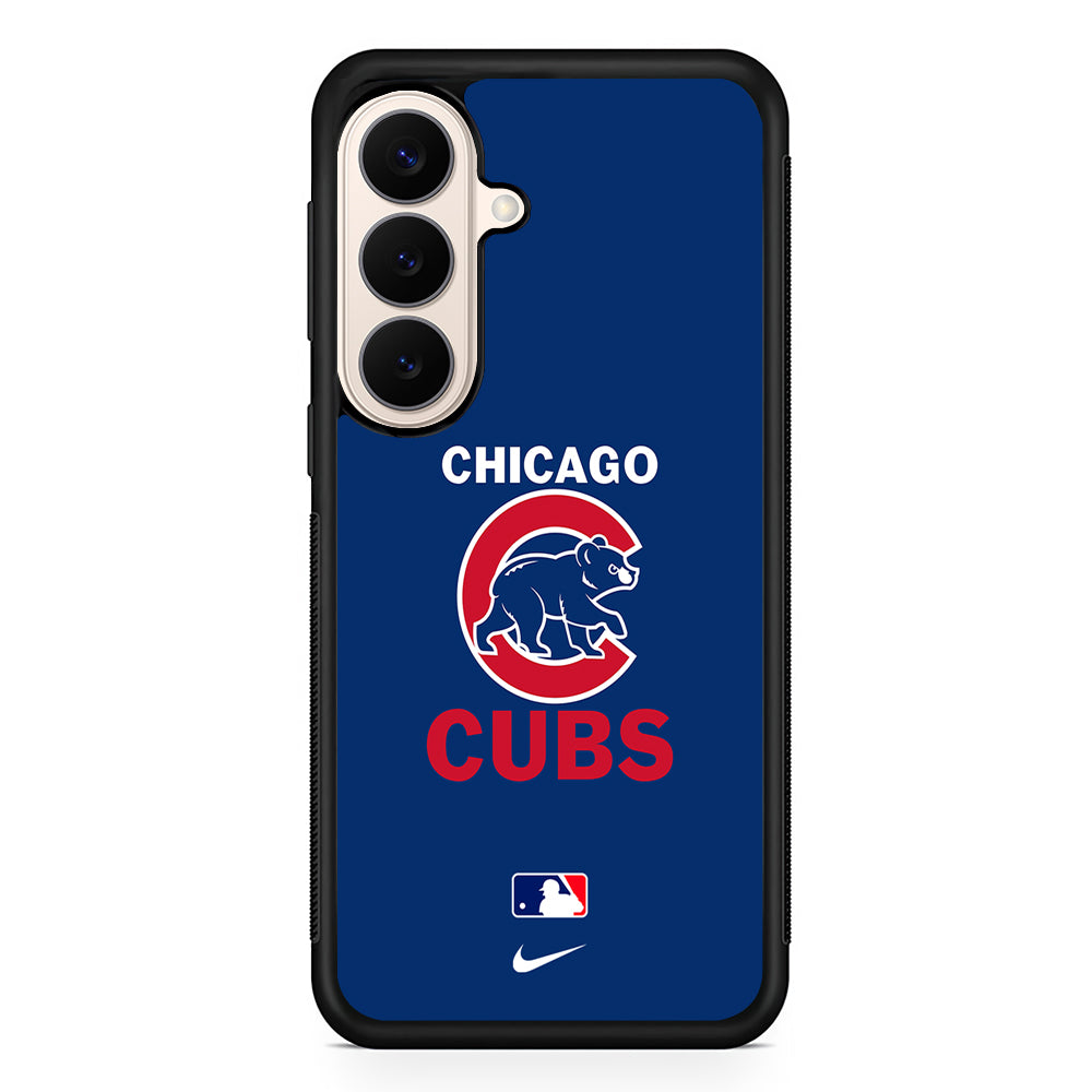 MLB Chicago Cubs Blue Nike Samsung Galaxy S26 Case – Slim Protective Phone Cover