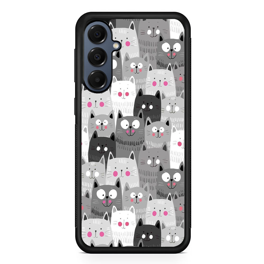 Cute Cat 001 Samsung Galaxy A16 Case | Slim Protective Cover for Samsung Galaxy A16