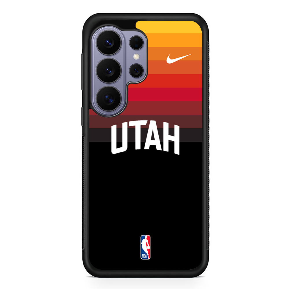 NBA Utah Jazz Black Nike Samsung Galaxy S26 Ultra Case | Slim Durable Protective Cover