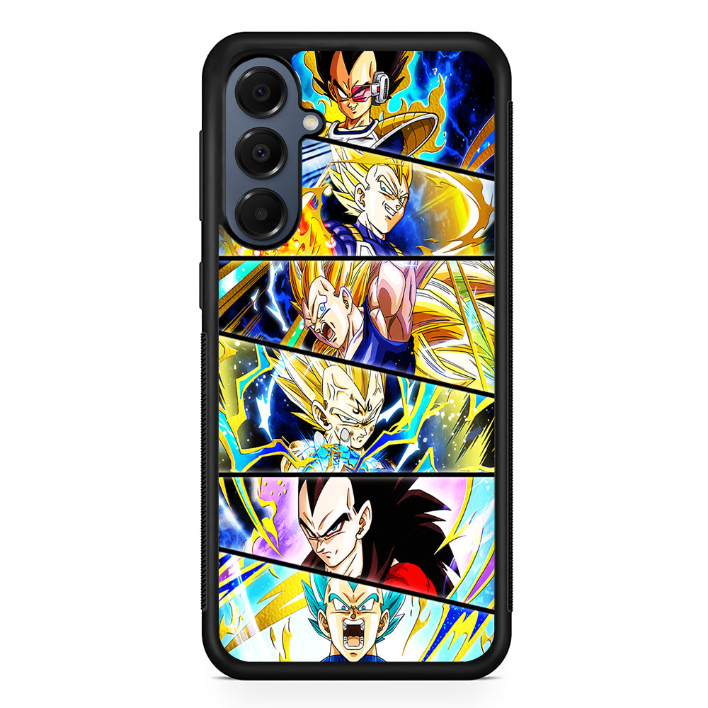 Vegeta Collage Dragon Ball Samsung Galaxy A16 Case | Slim Protective Cover for Samsung Galaxy A16