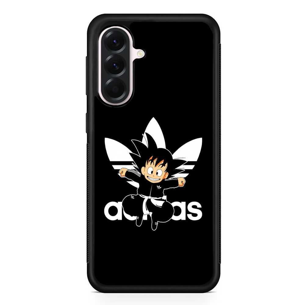 Adidas Son Goku Jump Samsung Galaxy A56 Case | Samsung Galaxy A56 Protective Rubber Case