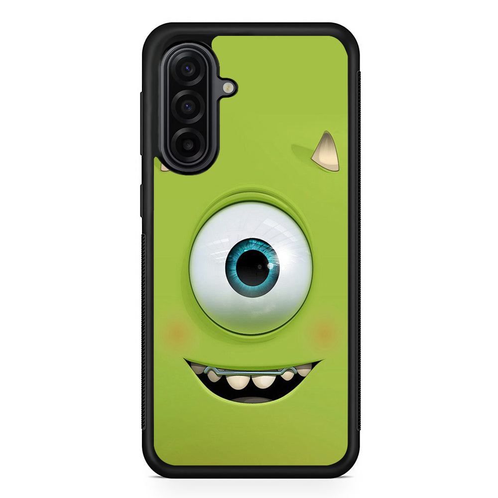 Green Face Monster Samsung Galaxy A17 Case | Durable Rubber Samsung Galaxy A17 Phone Case