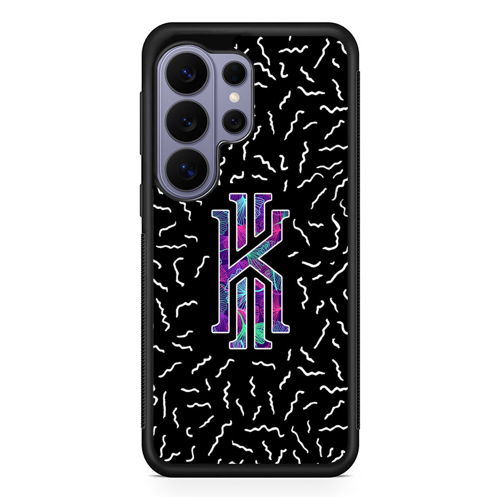 Kyrie Irving Small Striped Pattern Samsung Galaxy S26 Ultra Case | Protective Rubber Cover