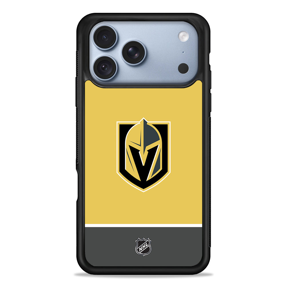 NHL Vegas Golden Knights Team iPhone 18 Pro Case - iPhone 18 Pro Silicone Case