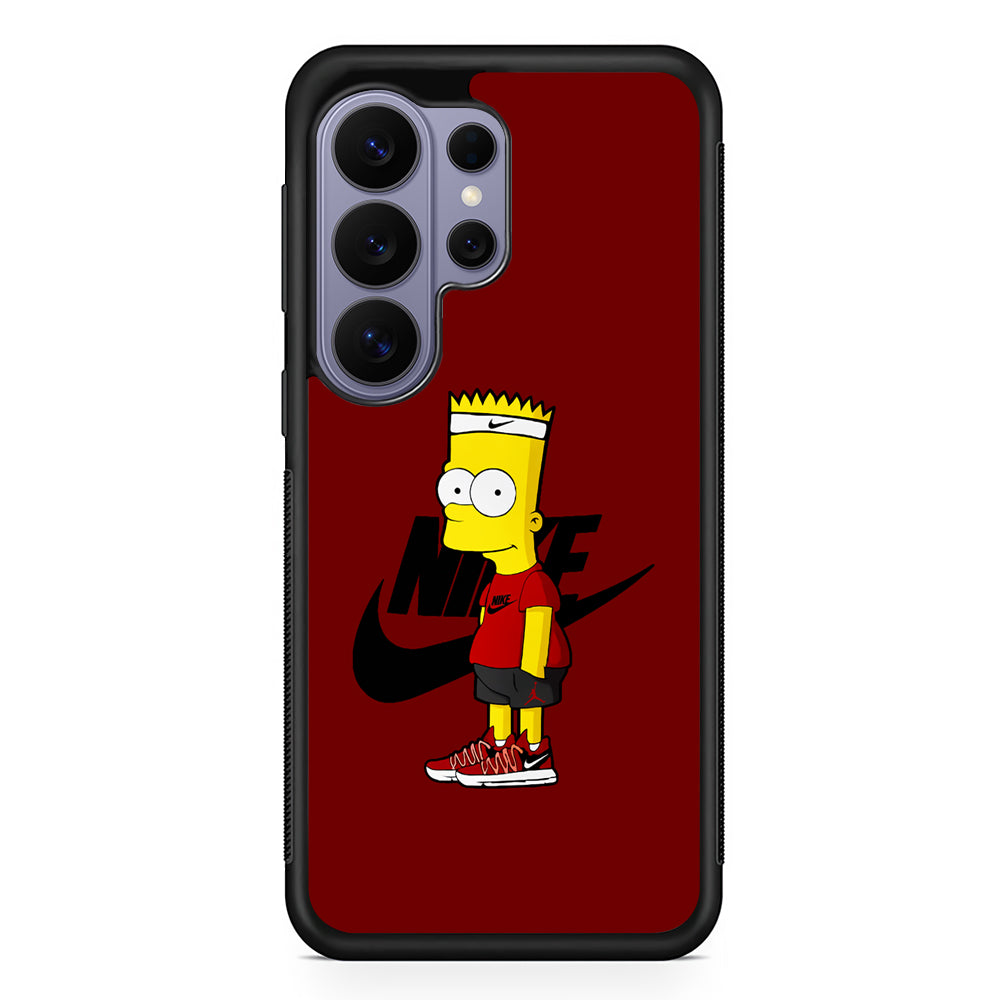 Nike Cool Bart Simpson Samsung Galaxy S26 Ultra Case | Slim Durable Protective Cover