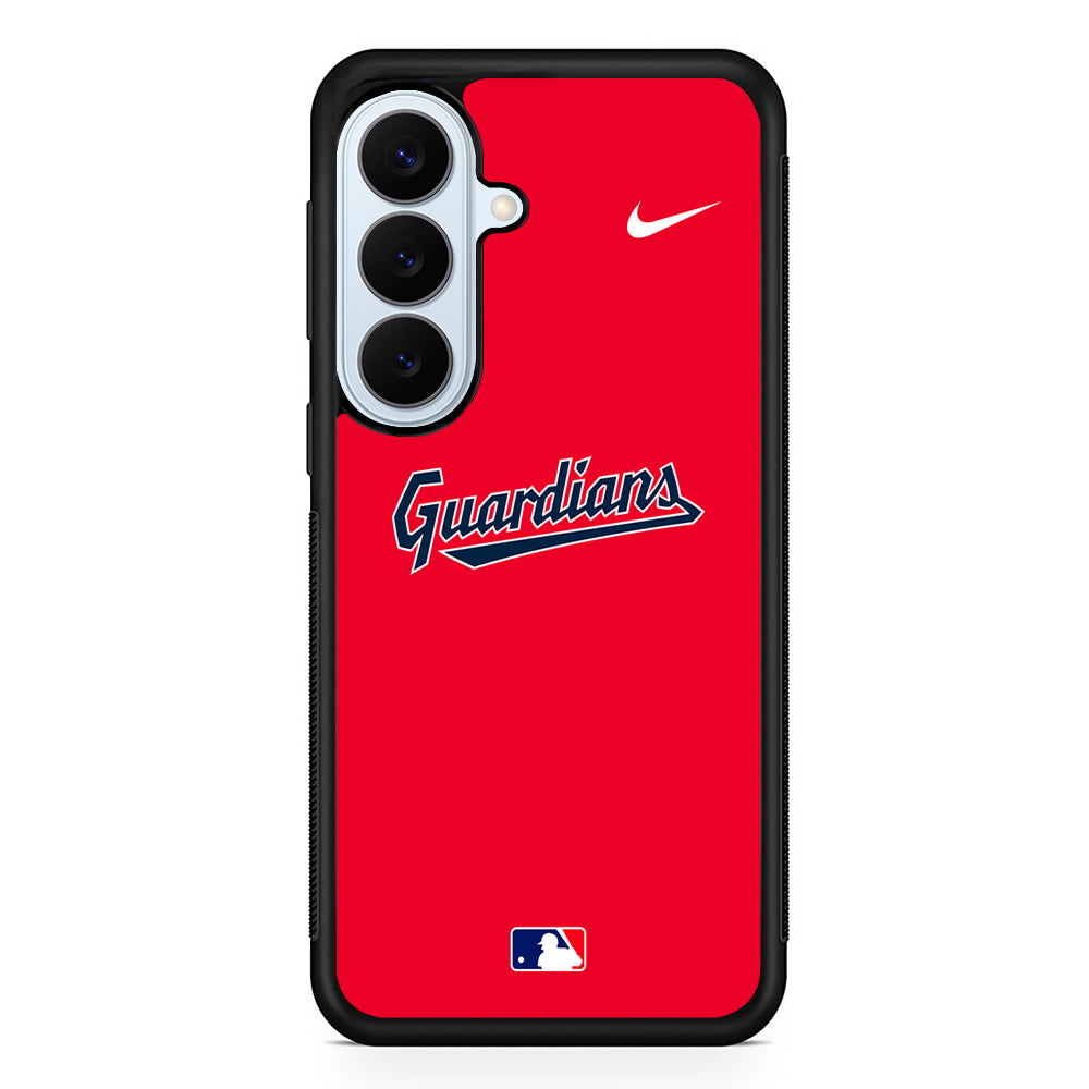 MLB Cleveland Guardians Red Nike Samsung Galaxy S26 Plus Case | Lightweight Protective Phone Cover
