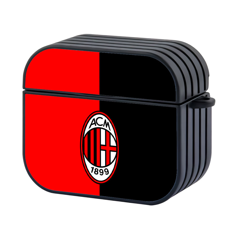 AC Milan Logo Red Black Apple AirPods 4 Case - AirPod Case - Altracase