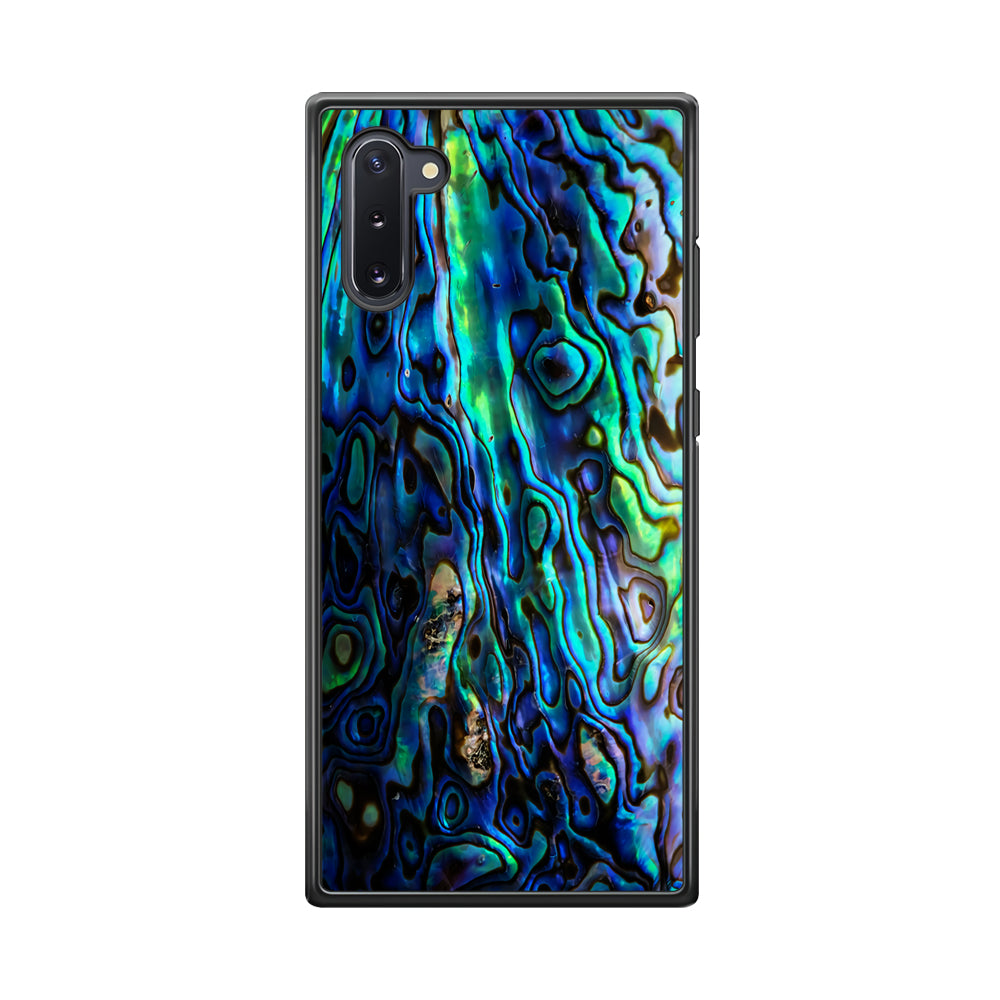 Abalone Shell Blue Samsung Galaxy Note 10 Case-Phone Case-Clear Soft Case-Altracase