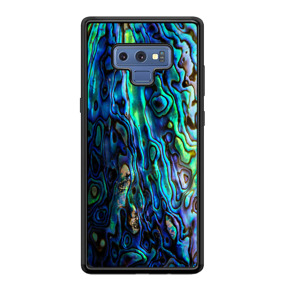 Abalone Shell Blue Samsung Galaxy Note 9 Case-Phone Case-Clear Soft Case-Altracase