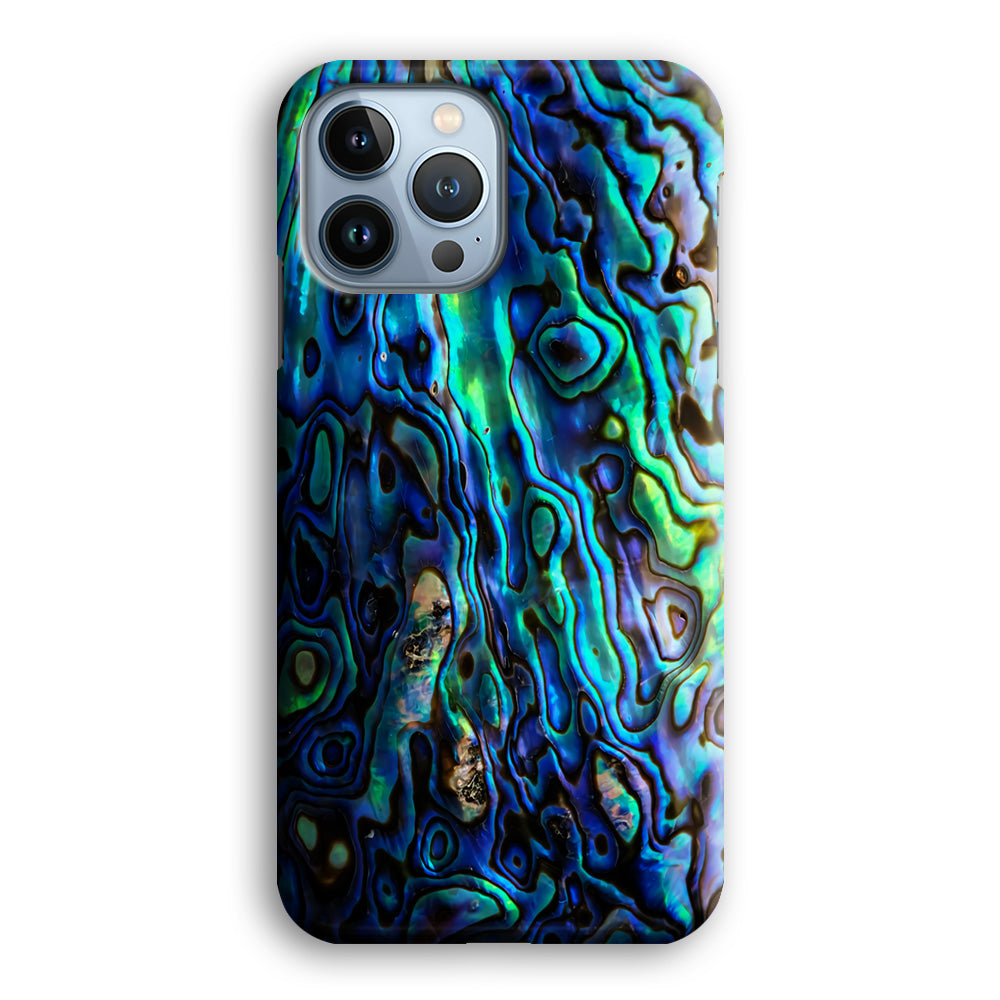Abalone Shell Blue iPhone 14 Pro Case-Phone Case-3D Case-Altracase