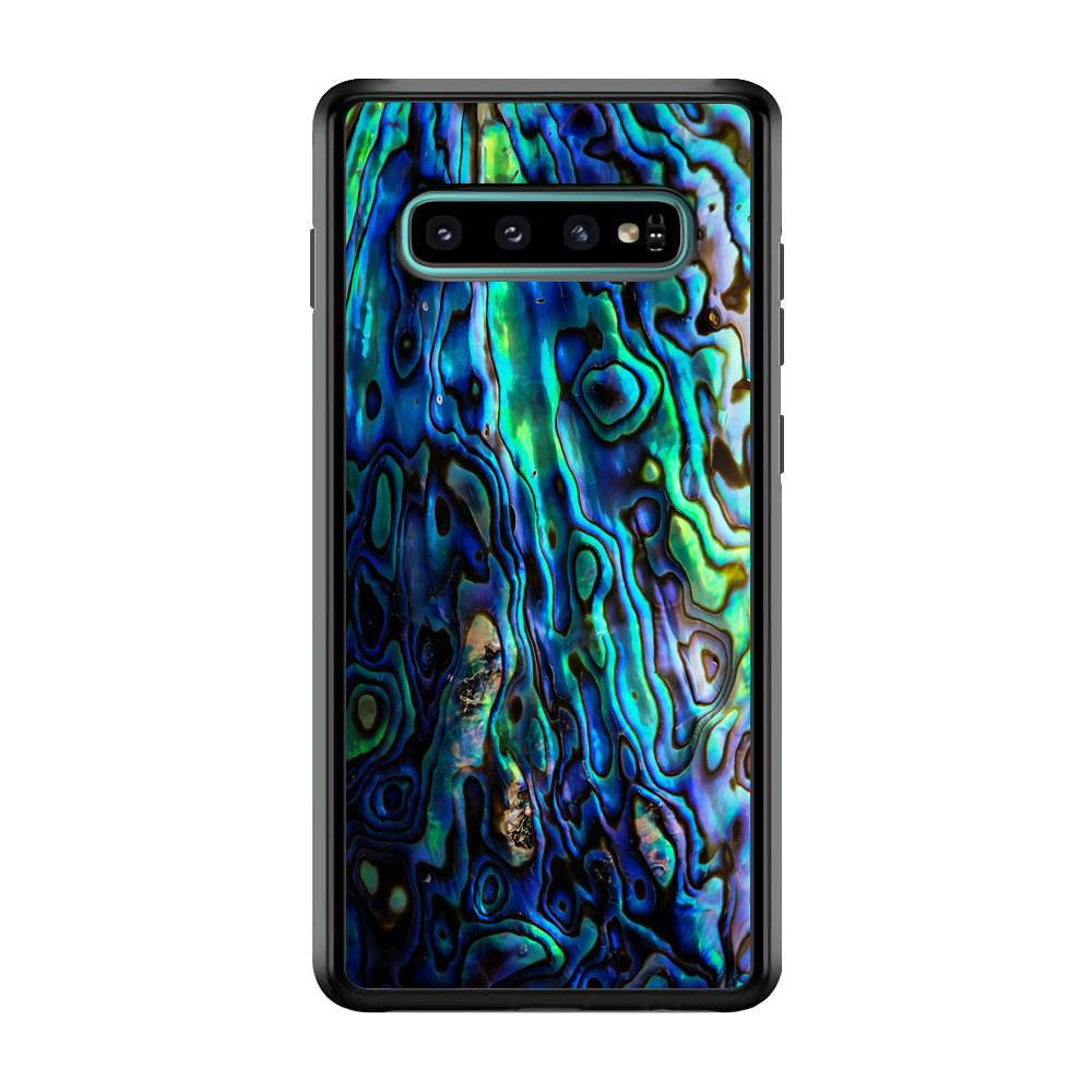 Abalone Shell Blue Samsung Galaxy S10 Plus Case-Phone Case-Tempered Glass Case-Altracase