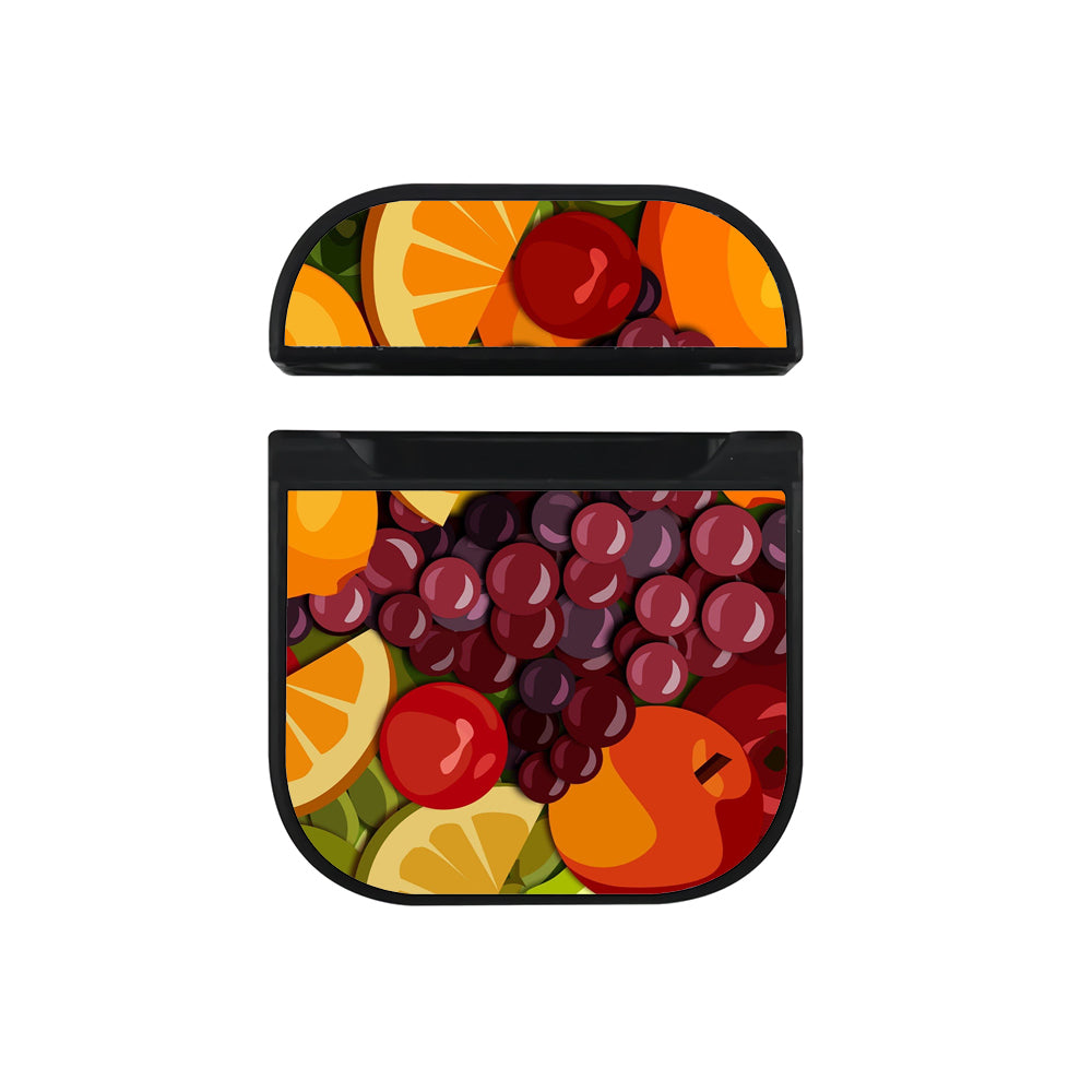 Abstract Fruit Art Composition Apple AirPods Case - Altracase