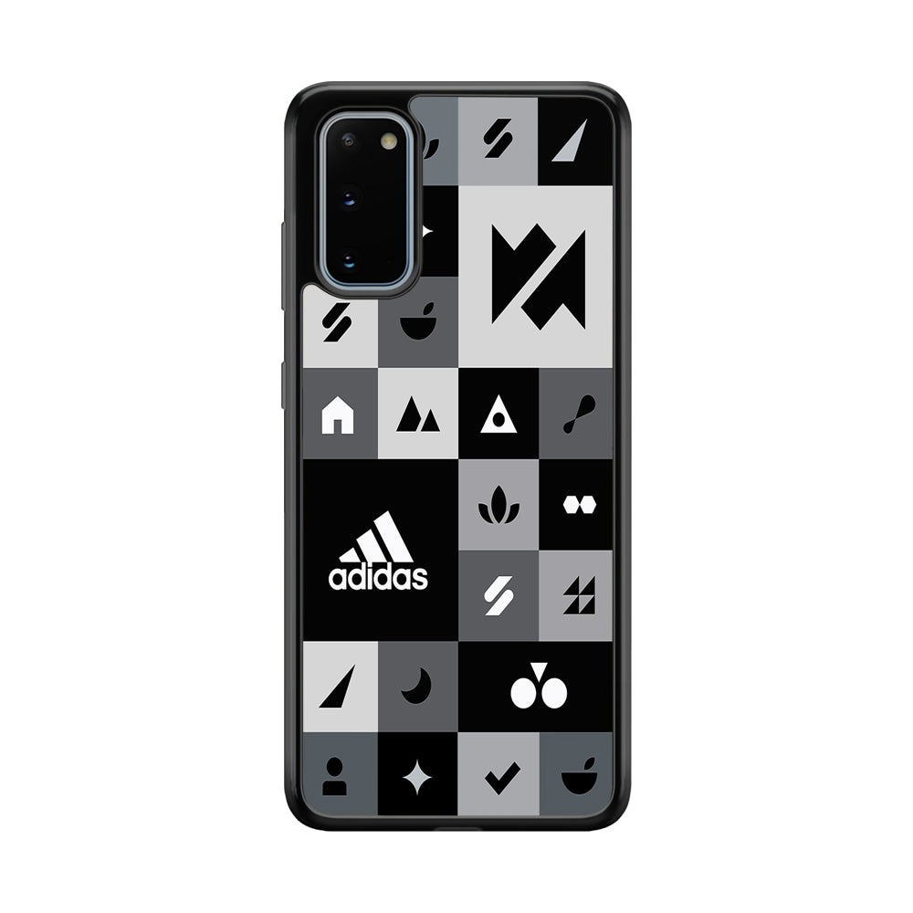 Adidas All Day Icon Design Samsung Galaxy S20 Case-Mobile Phone Case-Rubber Black (2D Case)-Altracase