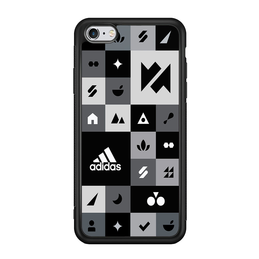 Adidas All Day Icon Design iPhone 6 Plus | 6s Plus Case-Mobile Phone Case-Rubber Black (2D Case)-Altracase