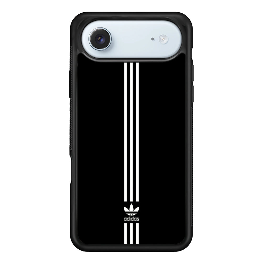 Adidas Black Three Lines iPhone 17 Air Case - Altracase