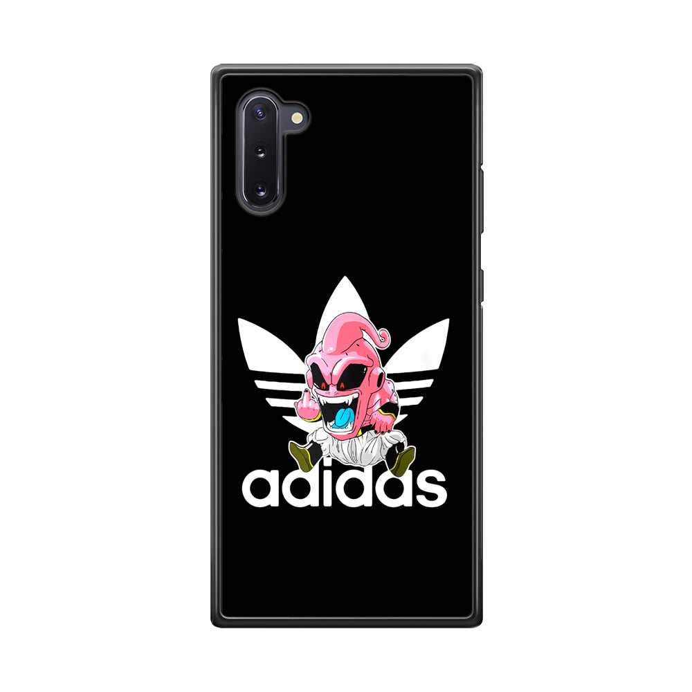 Adidas Chibi Majin Buu Samsung Galaxy Note 10 Case-Mobile Phone Case-Rubber Black (2D Case)-Altracase
