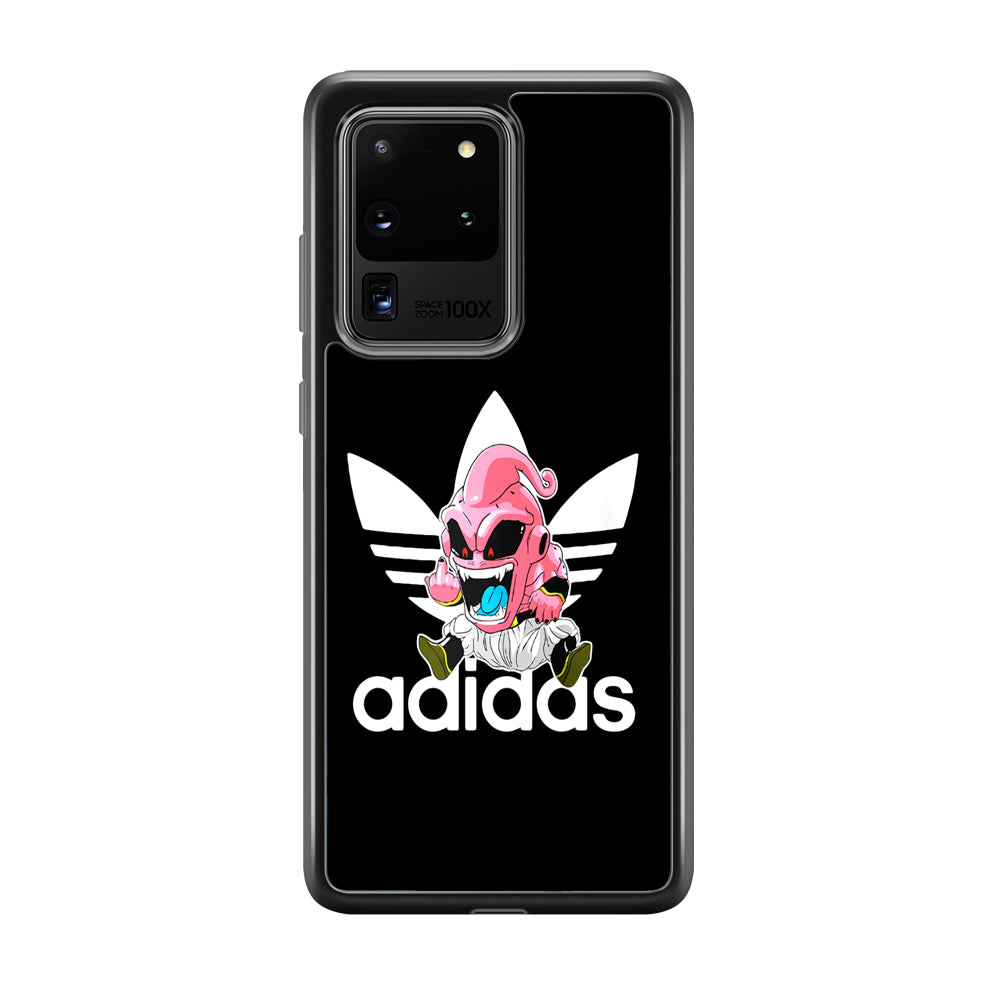 Adidas Chibi Majin Buu Samsung Galaxy S20 Ultra Case-Mobile Phone Case-Rubber Black (2D Case)-Altracase