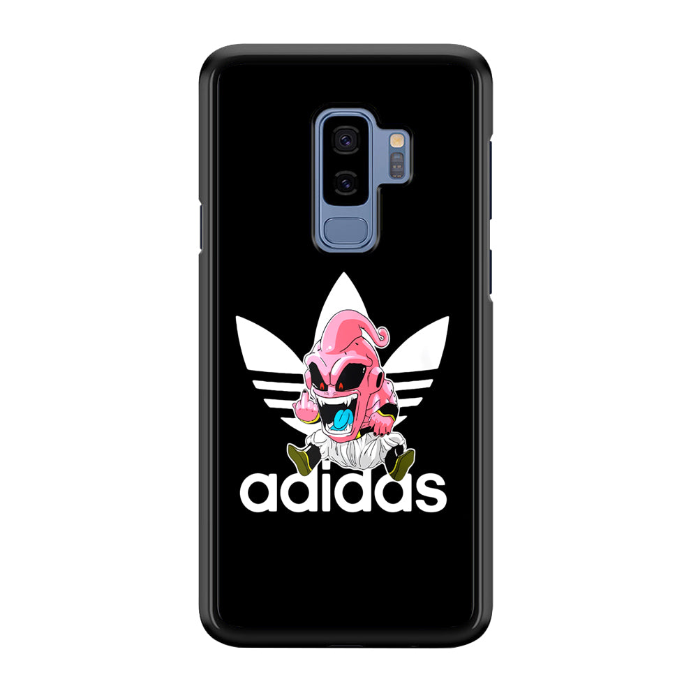 Adidas Chibi Majin Buu Samsung Galaxy S9 Plus Case-Mobile Phone Case-Rubber Black (2D Case)-Altracase