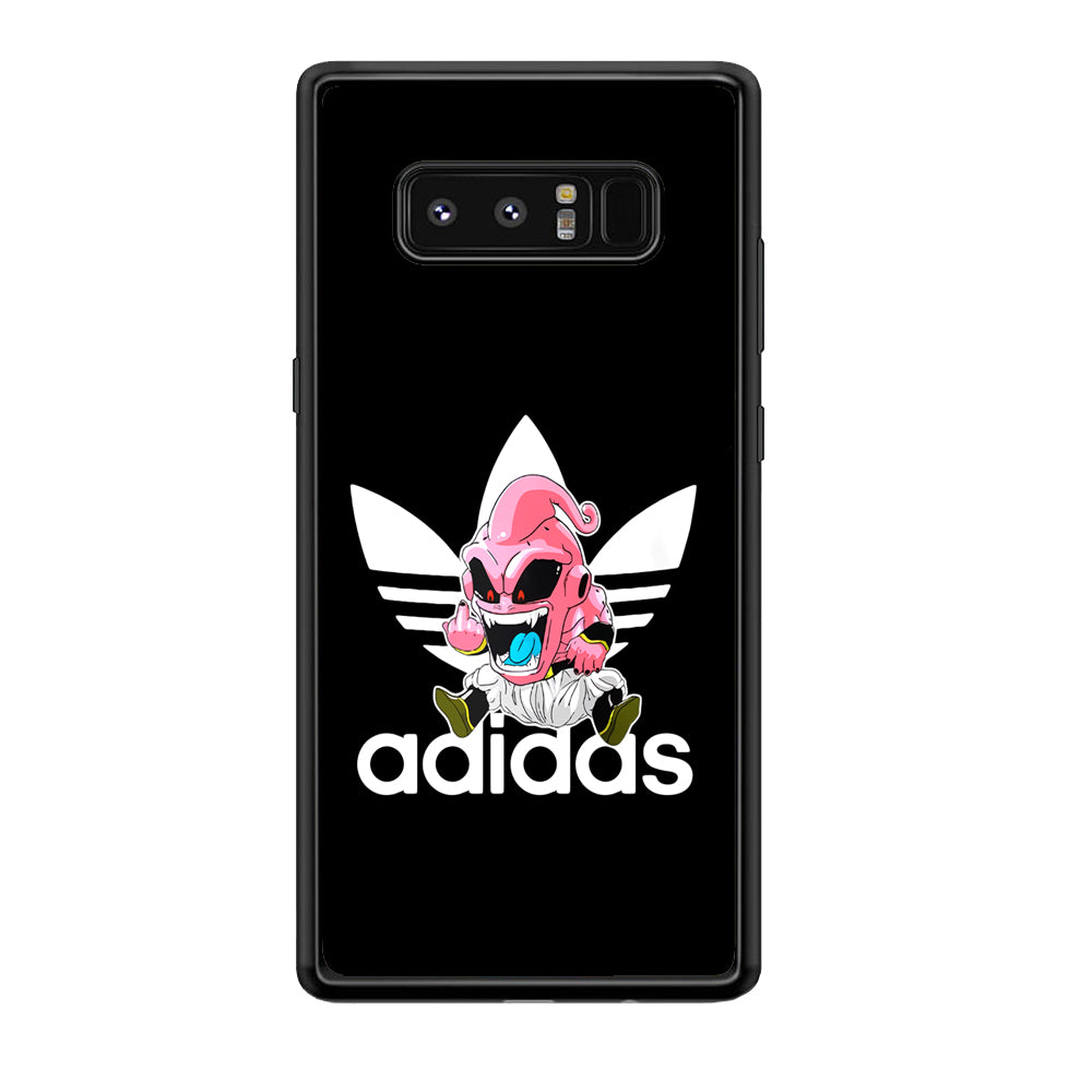 Adidas Chibi Majin Buu Samsung Galaxy Note 8 Case-Mobile Phone Case-Rubber Black (2D Case)-Altracase