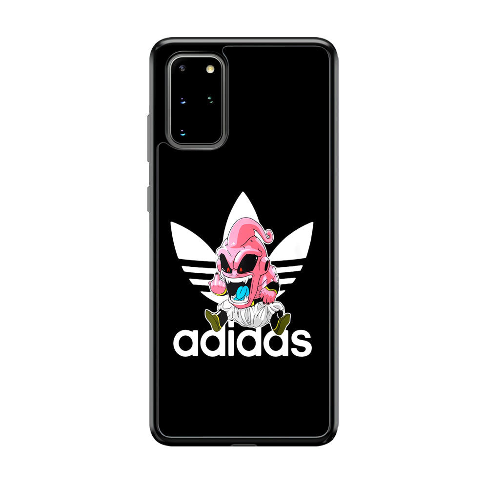 Adidas Chibi Majin Buu Samsung Galaxy S20 Plus Case-Mobile Phone Case-Rubber Black (2D Case)-Altracase