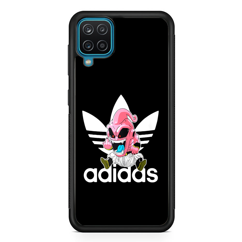 Adidas Chibi Majin Buu Samsung Galaxy A12 Case-Mobile Phone Case-Rubber Black (2D Case)-Altracase