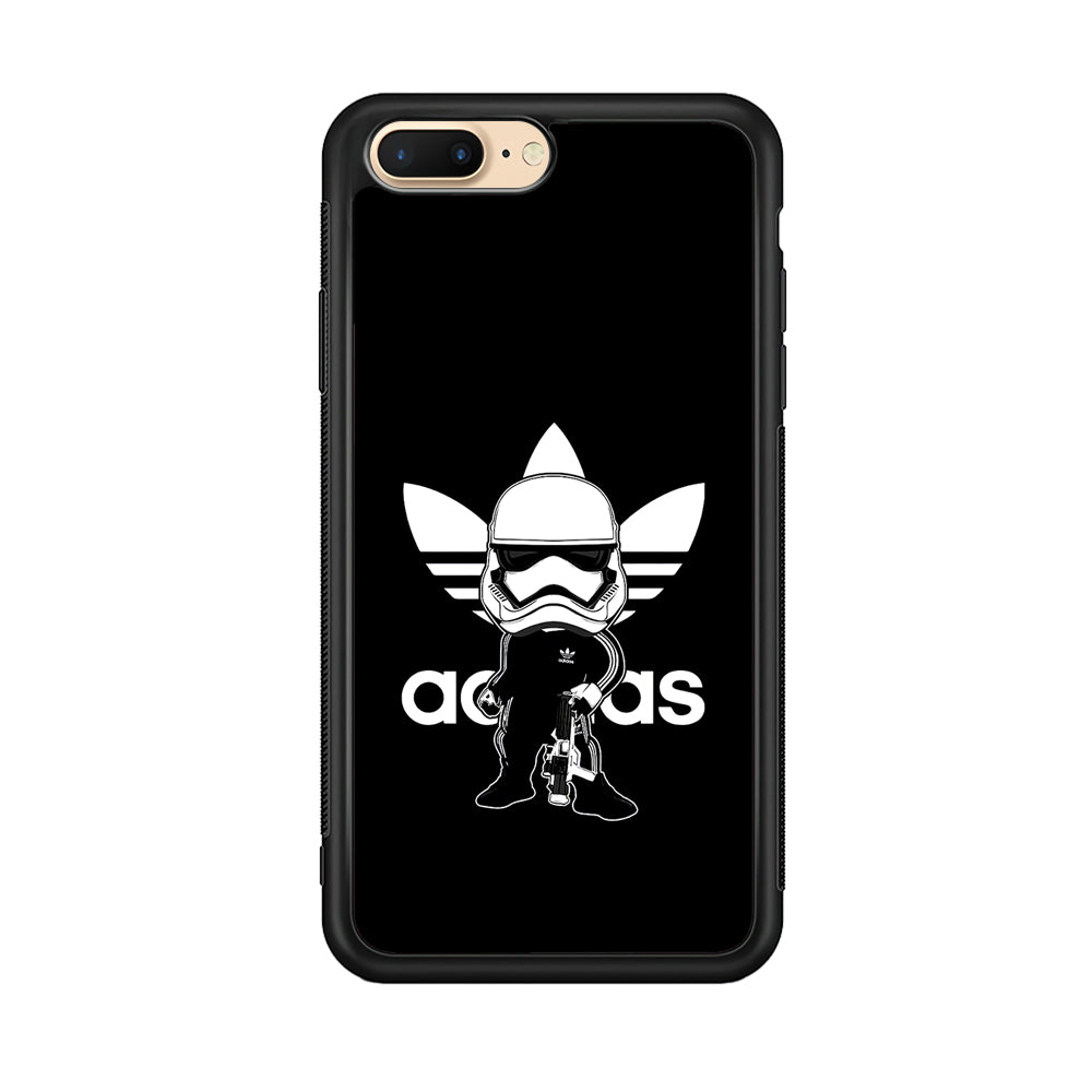 Adidas Chibi Stormtrooper iPhone 8 Plus Case-Mobile Phone Case-Altracase