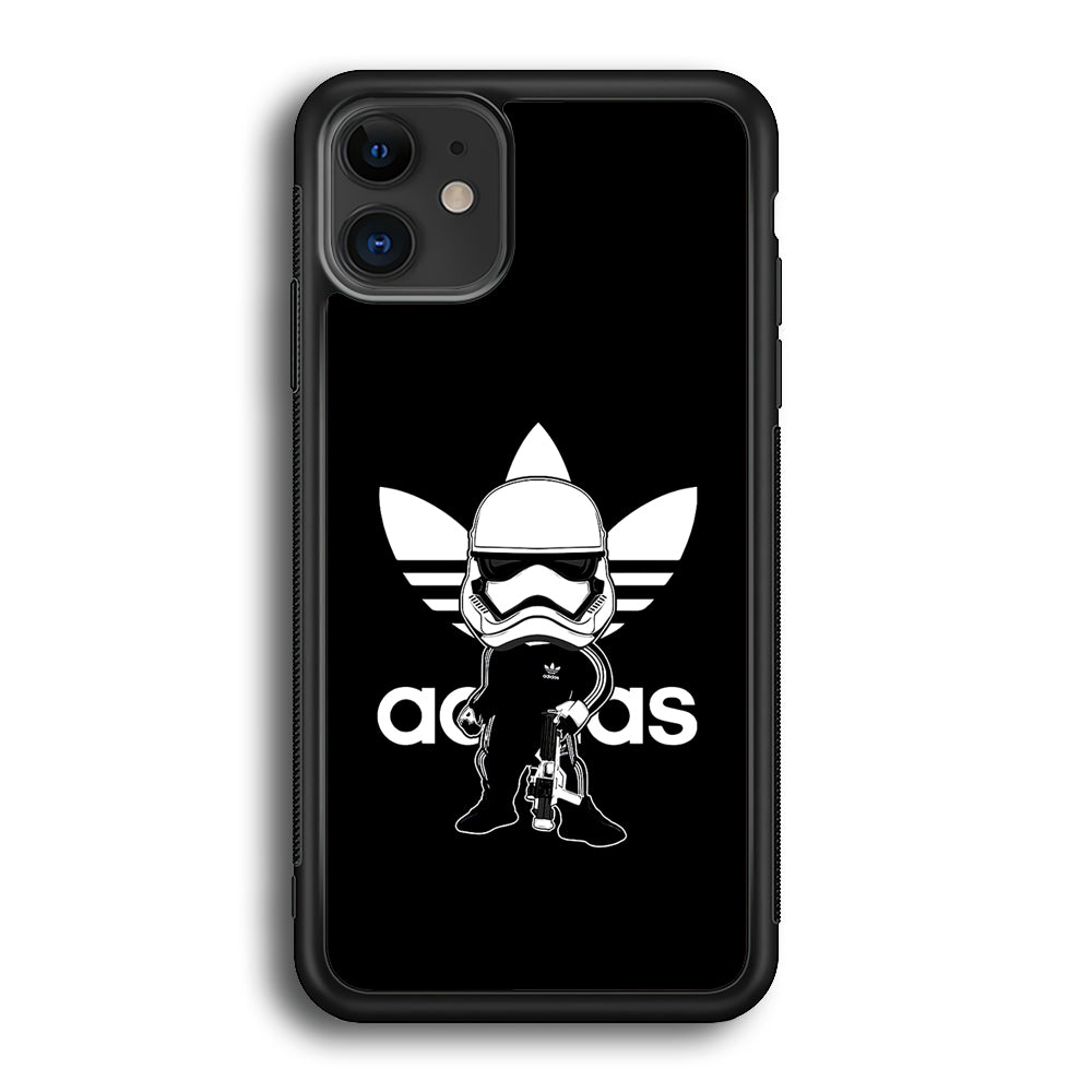 Adidas Chibi Stormtrooper iPhone 12 Mini Case-Mobile Phone Case-Altracase