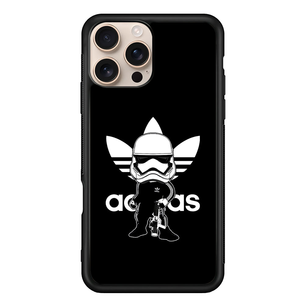 Adidas Chibi Stormtrooper iPhone 16 Pro Case - Altracase